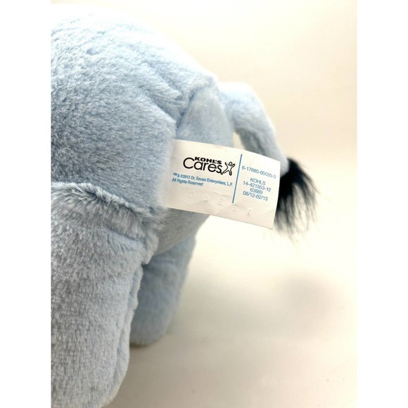 Dr Seuss Plush Lot Kohls Cares Cat in the Hat Horton Elephant Put Me In Zoo Dog - Picture 9 of 16